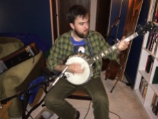 Alex Mauney on banjo